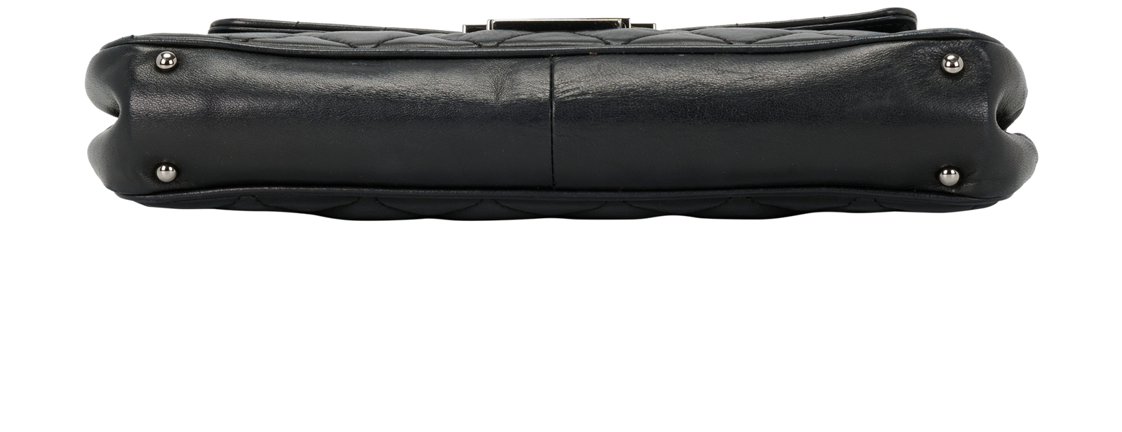 Accordion Flap Bag, &pound;1,300, Handbags, Black, Leather, Top view